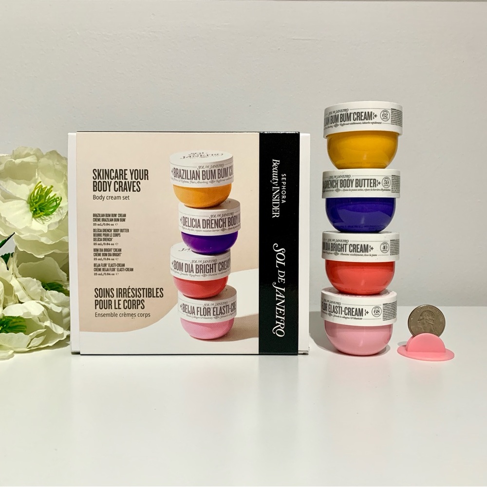 Sol de Janeiro 4pc Body Cream Set 25ml/0.84oz Ea Sephora Beauty Insider New NIB